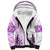 Africa Dashiki Sherpa Hoodie With Polynesian Pattern Pink Version LT05 Unisex Pink - Polynesian Pride