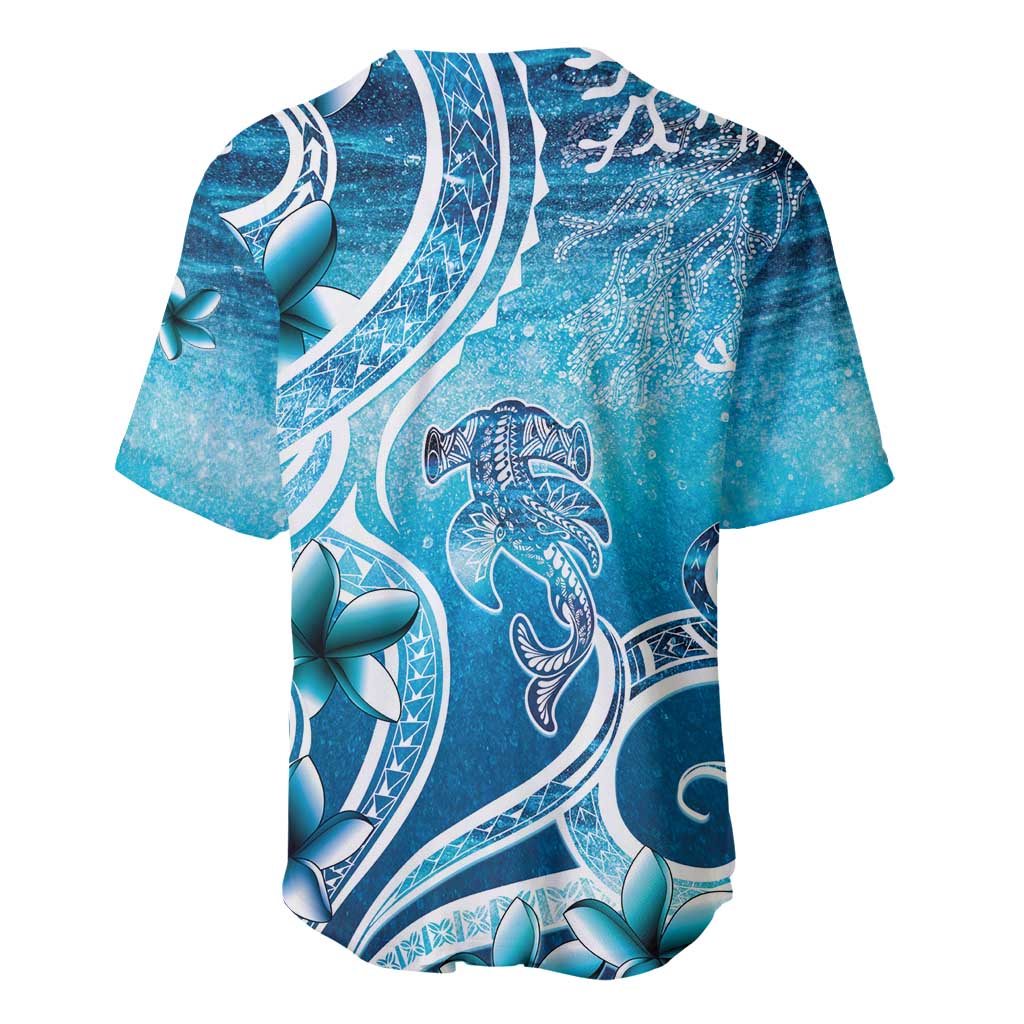 Polynesia World Ocean Day Baseball Jersey Ocean Style