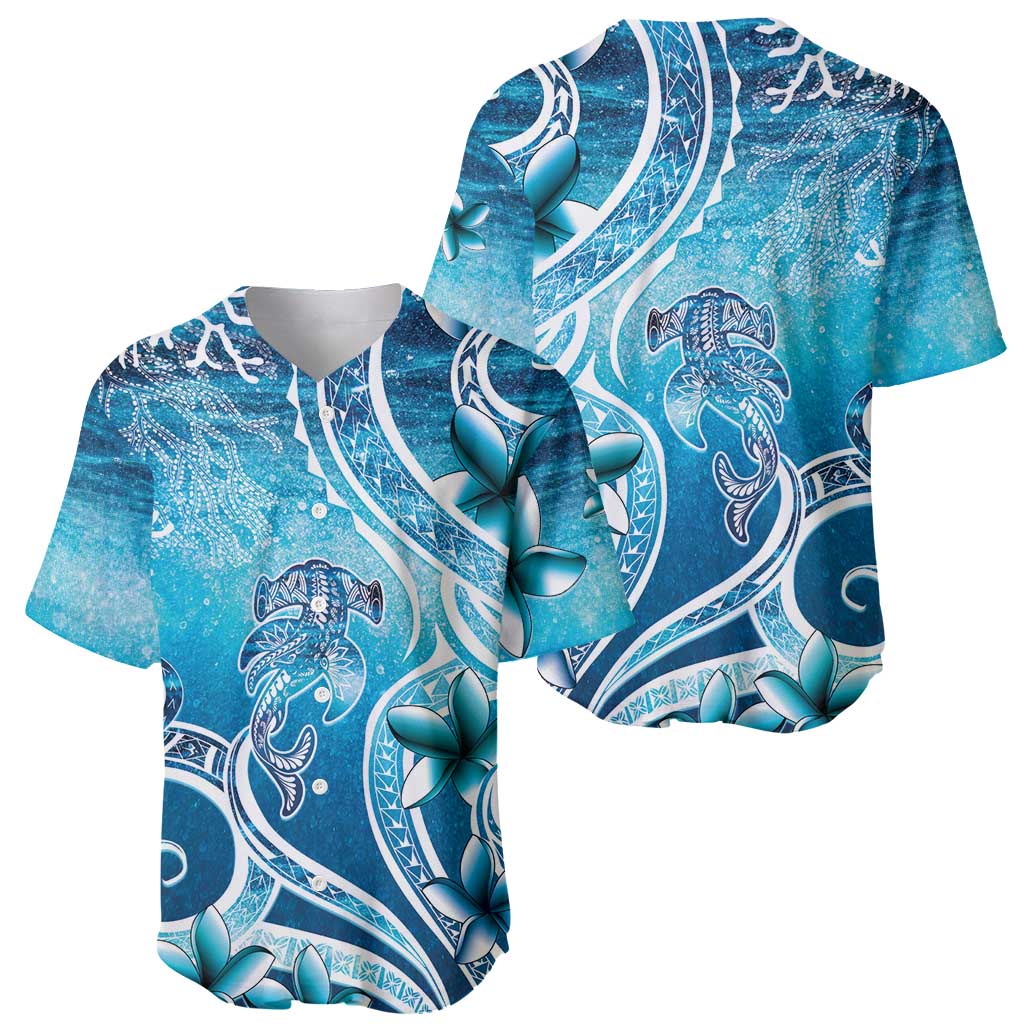 Polynesia World Ocean Day Baseball Jersey Ocean Style