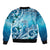 Polynesia World Ocean Day Bomber Jacket Ocean Style