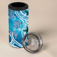 Polynesia World Ocean Day 4 in 1 Can Cooler Tumbler Ocean Style