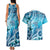 Polynesia World Ocean Day Couples Matching Tank Maxi Dress and Hawaiian Shirt Ocean Style