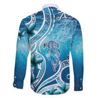 Polynesia World Ocean Day Family Matching Mermaid Dress and Hawaiian Shirt Ocean Style LT05 - Polynesian Pride
