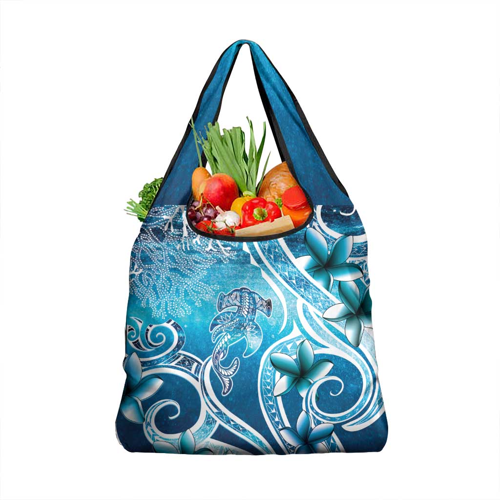 Polynesia World Ocean Day Grocery Bag Ocean Style