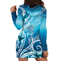 Polynesia World Ocean Day Hoodie Dress Ocean Style