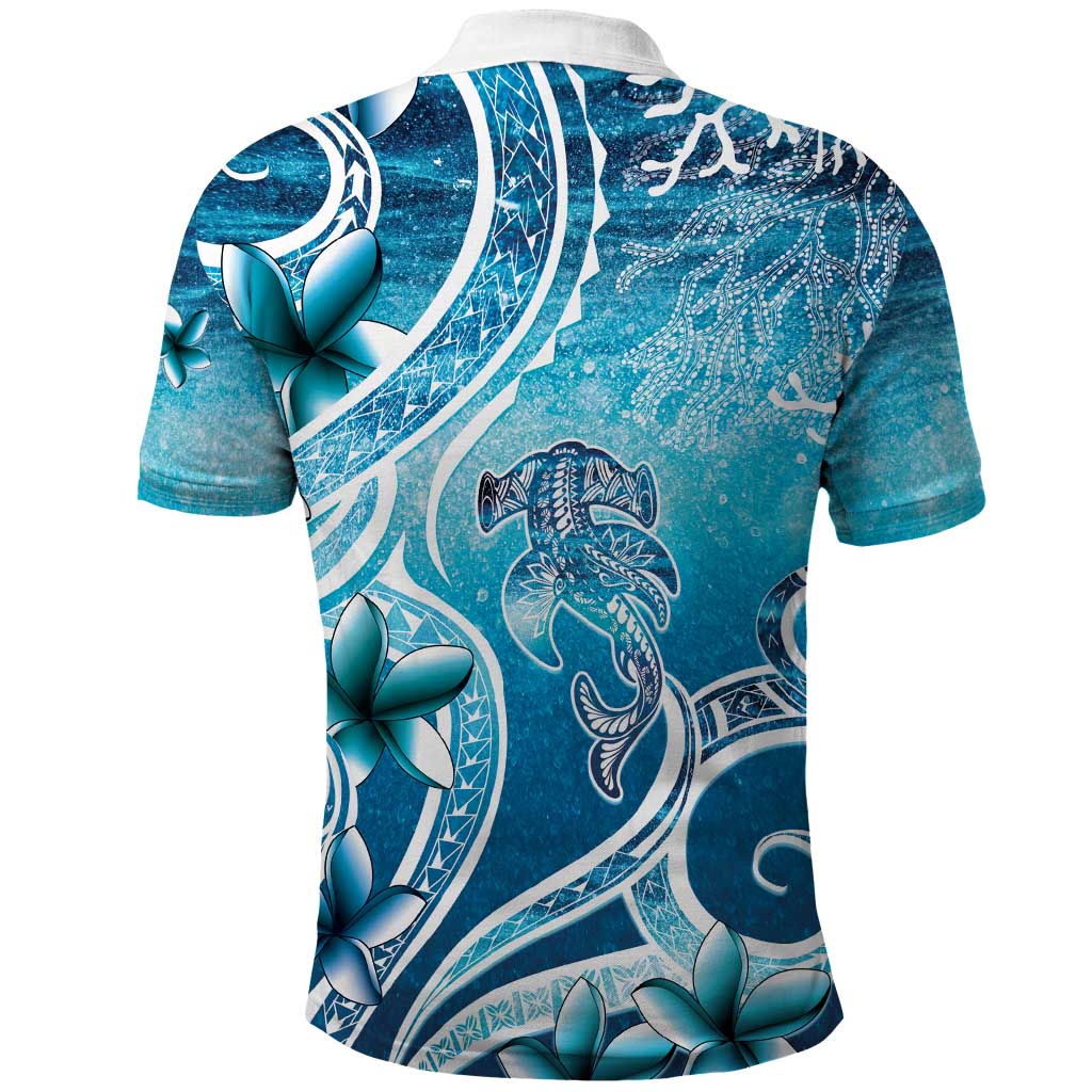 Polynesia World Ocean Day Polo Shirt Ocean Style