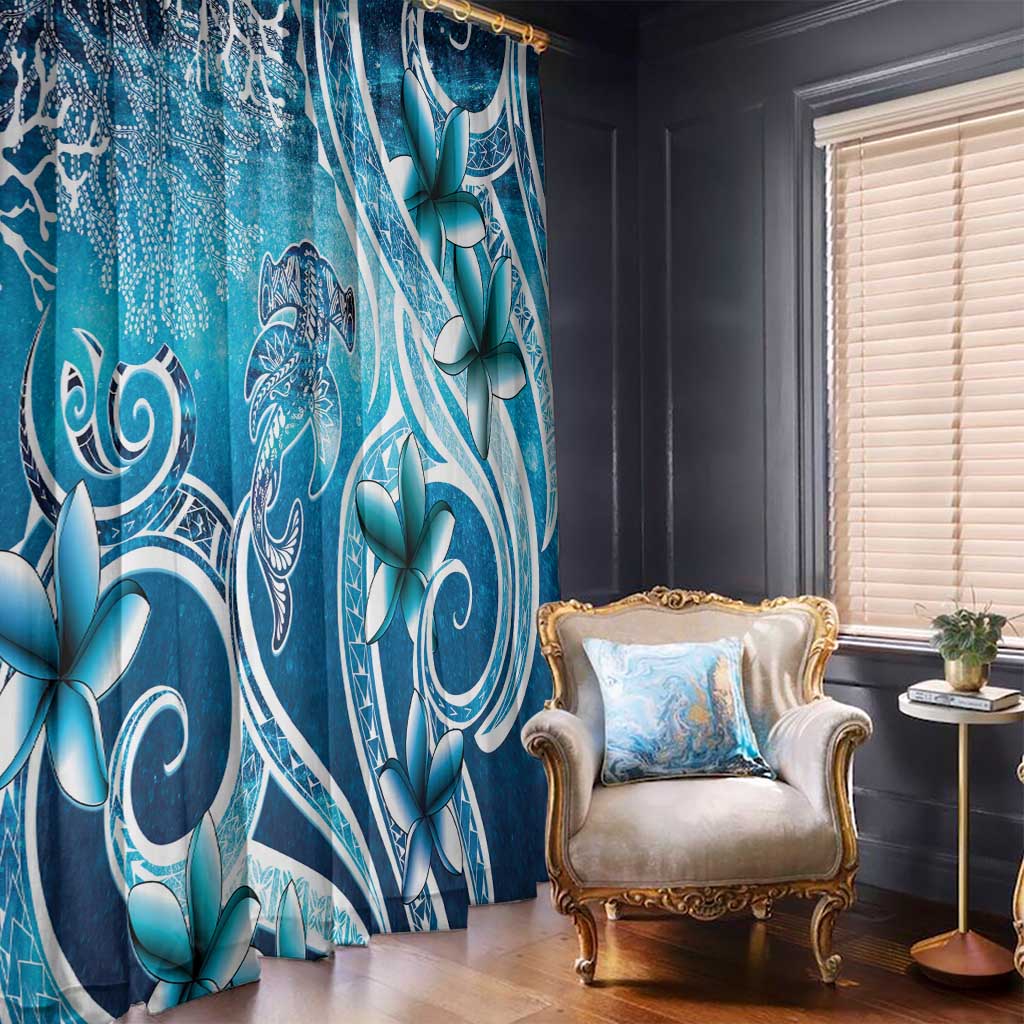 Polynesia World Ocean Day Window Curtain Ocean Style