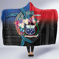 Samoa Hooded Blanket Humpback Whale Siapo Pattern