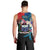 Samoa Men Tank Top Humpback Whale Siapo Pattern