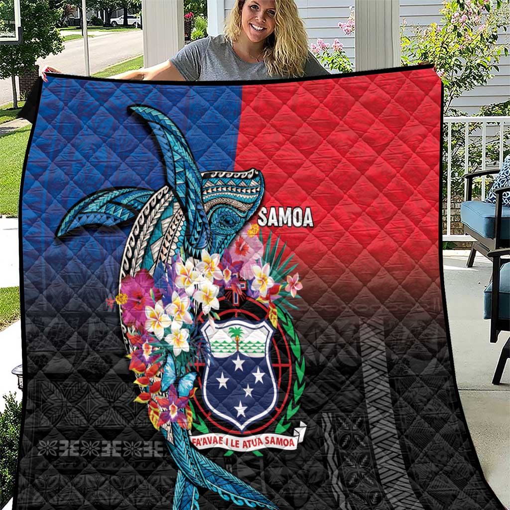 Samoa Quilt Humpback Whale Siapo Pattern