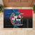 Samoa Rubber Doormat Humpback Whale Siapo Pattern