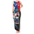Samoa Tank Maxi Dress Humpback Whale Siapo Pattern