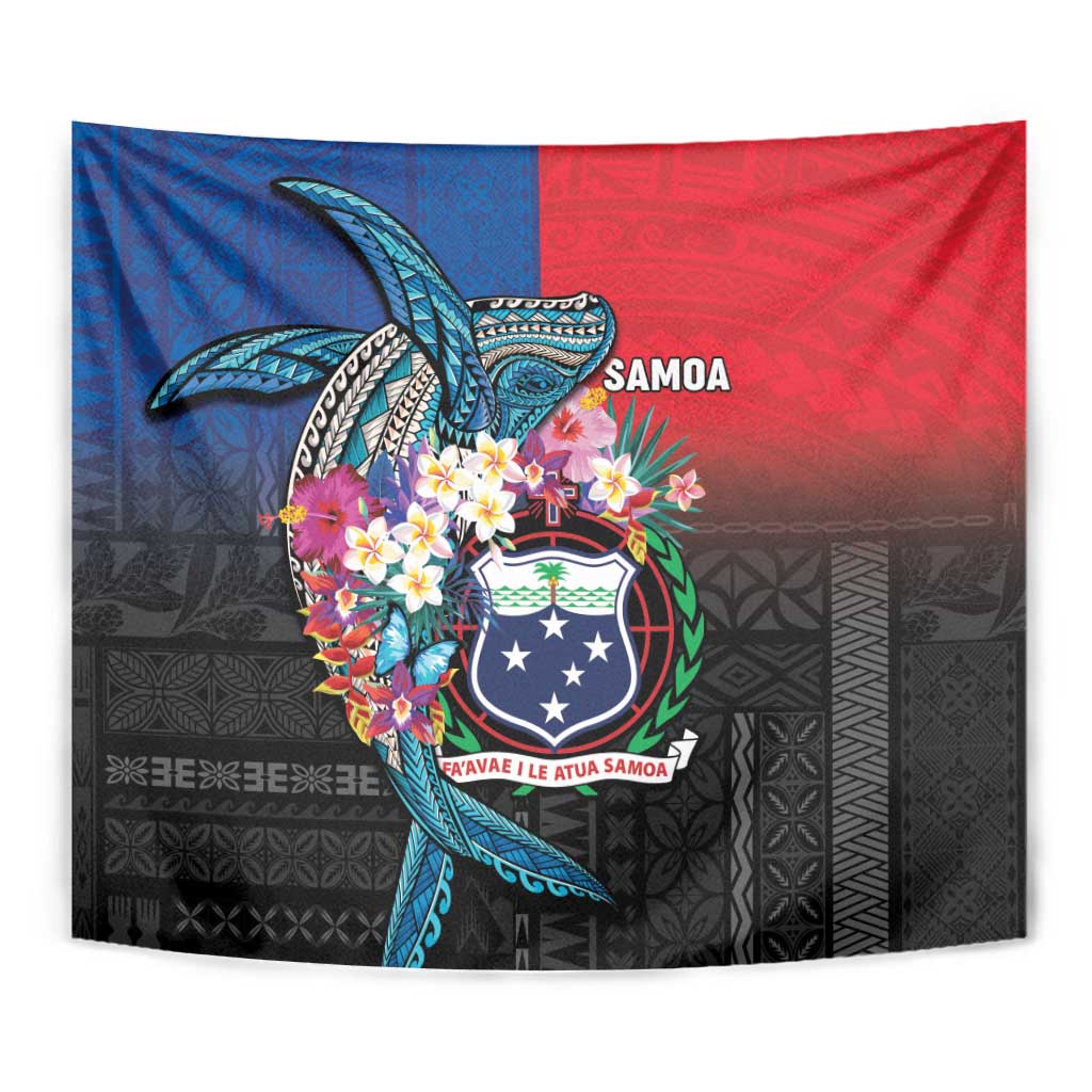 Samoa Tapestry Humpback Whale Siapo Pattern