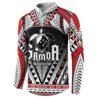 Samoa Independence Day Button Sweatshirt Proud To Be Samoan