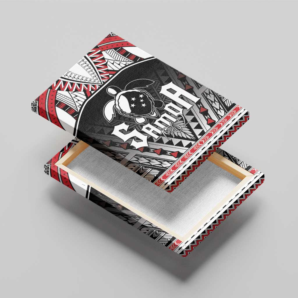 Samoa Independence Day Canvas Wall Art Proud To Be Samoan