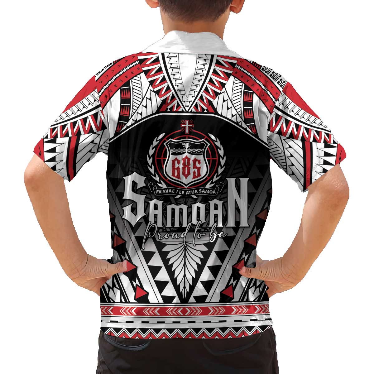 Samoa Independence Day Family Matching Off The Shoulder Long Sleeve Dress and Hawaiian Shirt Proud To Be Samoan