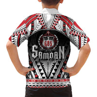 Samoa Independence Day Family Matching Off Shoulder Short Dress and Hawaiian Shirt Proud To Be Samoan