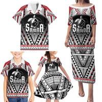 Samoa Independence Day Family Matching Puletasi and Hawaiian Shirt Proud To Be Samoan