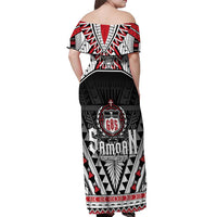 Samoa Independence Day Off Shoulder Maxi Dress Proud To Be Samoan