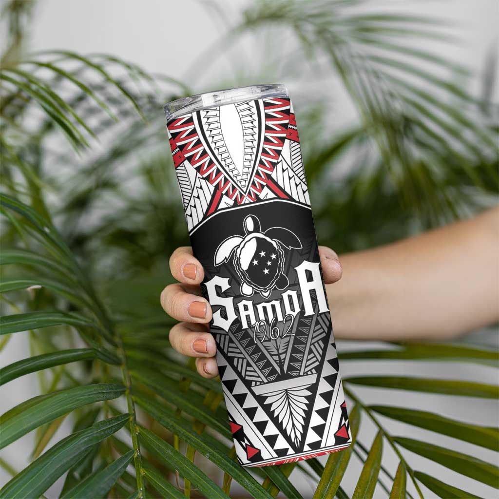 Samoa Independence Day Skinny Tumbler Proud To Be Samoan LT05 - Polynesian Pride