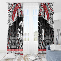 Samoa Independence Day Window Curtain Proud To Be Samoan