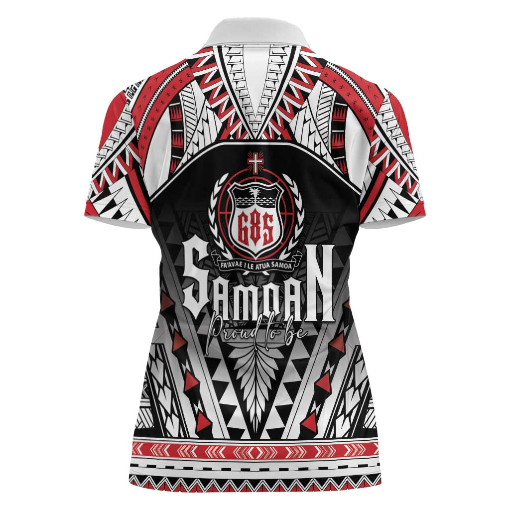 Samoa Independence Day Women Polo Shirt Proud To Be Samoan