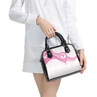 New Zealand Aotearoa Shoulder Handbag Nurse Tribal Pink Version