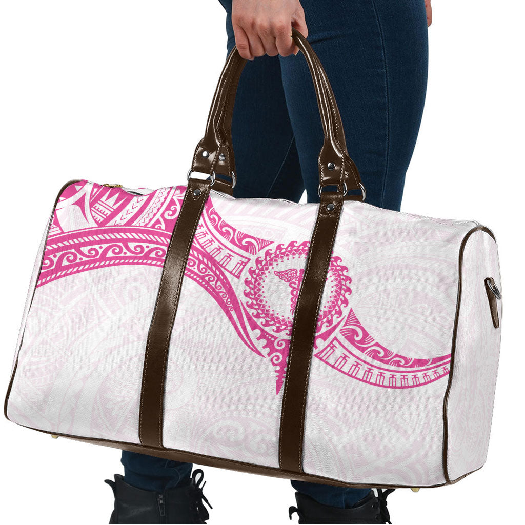 New Zealand Aotearoa Travel Bag Nurse Tribal Pink Version