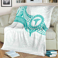 New Zealand Aotearoa Blanket Nurse Tribal Teal Version LT05 - Polynesian Pride