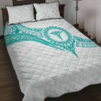 New Zealand Aotearoa Quilt Bed Set Nurse Tribal Teal Version