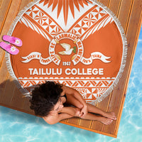 Tonga Tailulu College Beach Blanket Tongan Kupesi Pattern
