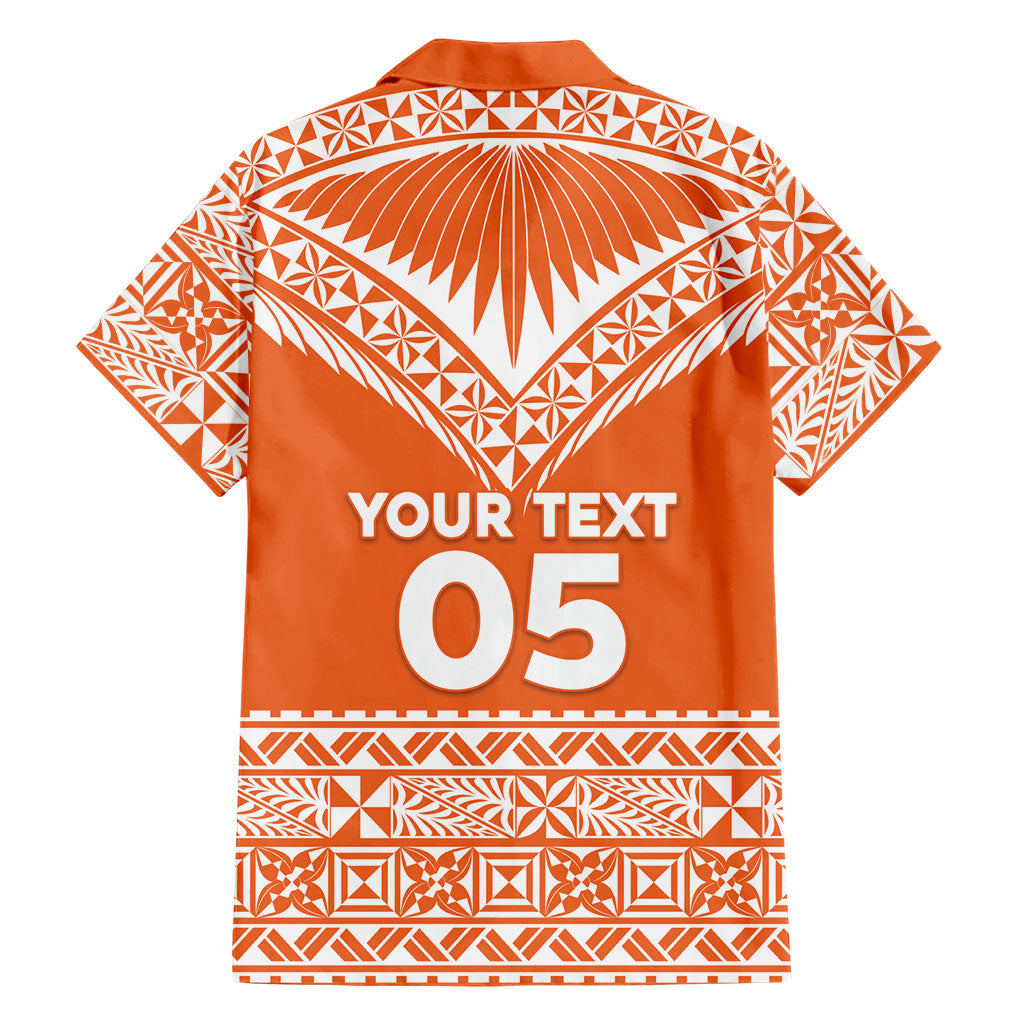 Personalised Tonga Tailulu College Family Matching Off Shoulder Maxi Dress and Hawaiian Shirt Tongan Kupesi Pattern