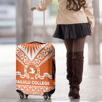 Tonga Tailulu College Luggage Cover Tongan Kupesi Pattern LT05 - Polynesian Pride