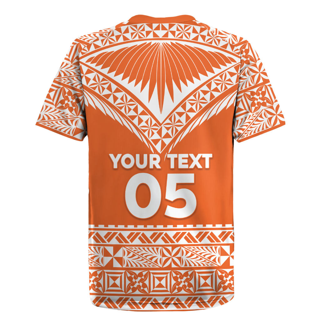 Personalised Tonga Tailulu College Rugby Jersey Tongan Kupesi Pattern