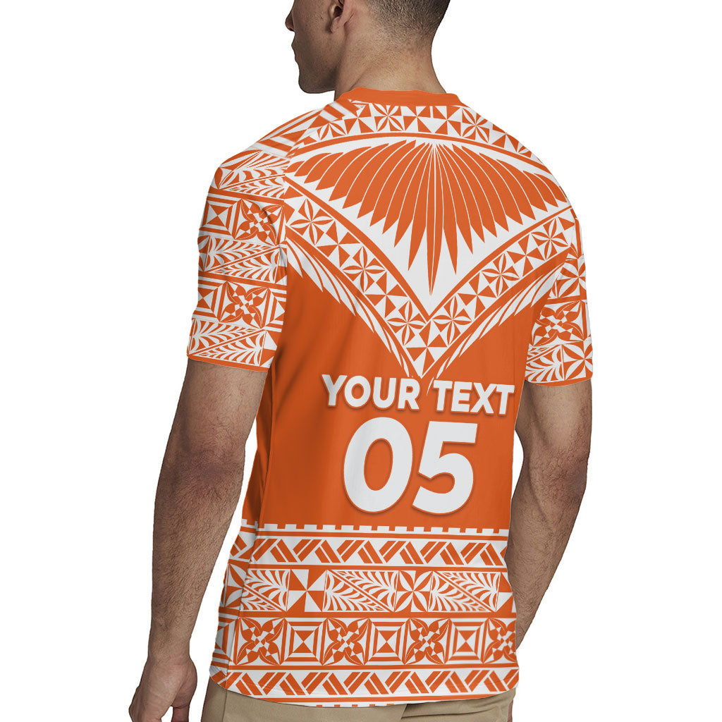 Personalised Tonga Tailulu College Rugby Jersey Tongan Kupesi Pattern