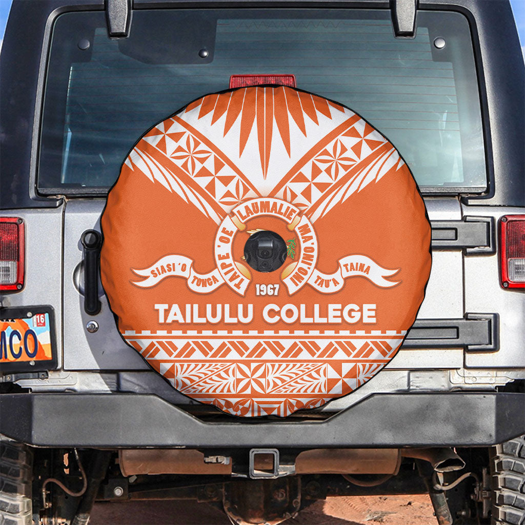 Tonga Tailulu College Spare Tire Cover Tongan Kupesi Pattern