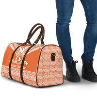 Tonga Tailulu College Travel Bag Tongan Kupesi Pattern