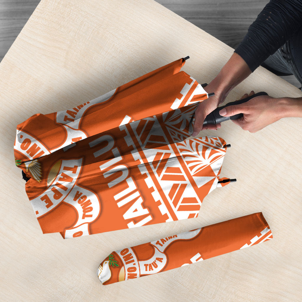 Tonga Tailulu College Umbrella Tongan Kupesi Pattern