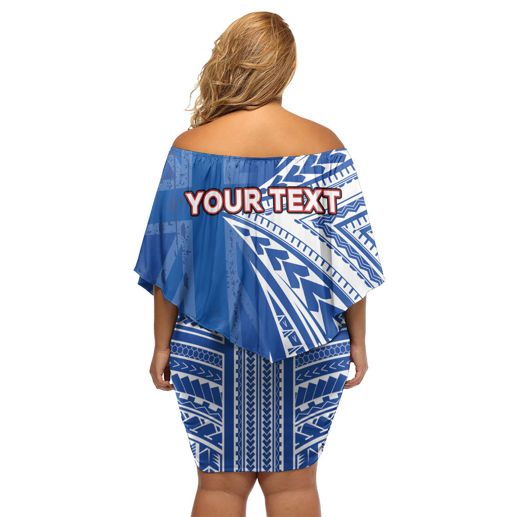 Personalised Hawaii 808 Family Matching Off Shoulder Short Dress and Hawaiian Shirt Unique Style