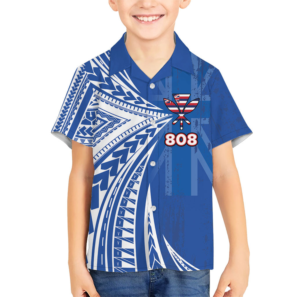 Personalised Hawaii 808 Family Matching Off Shoulder Short Dress and Hawaiian Shirt Unique Style