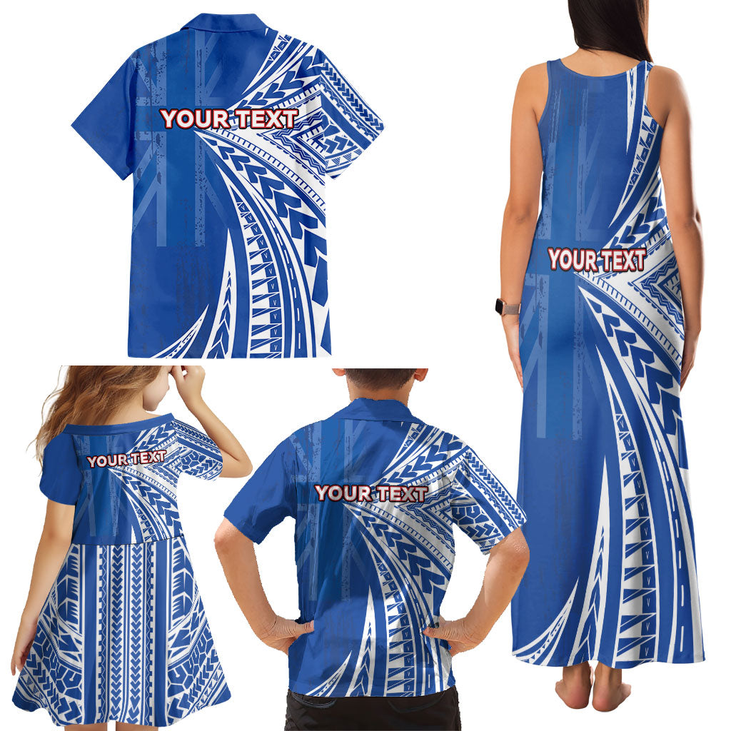 Personalised Hawaii 808 Family Matching Tank Maxi Dress and Hawaiian Shirt Unique Style