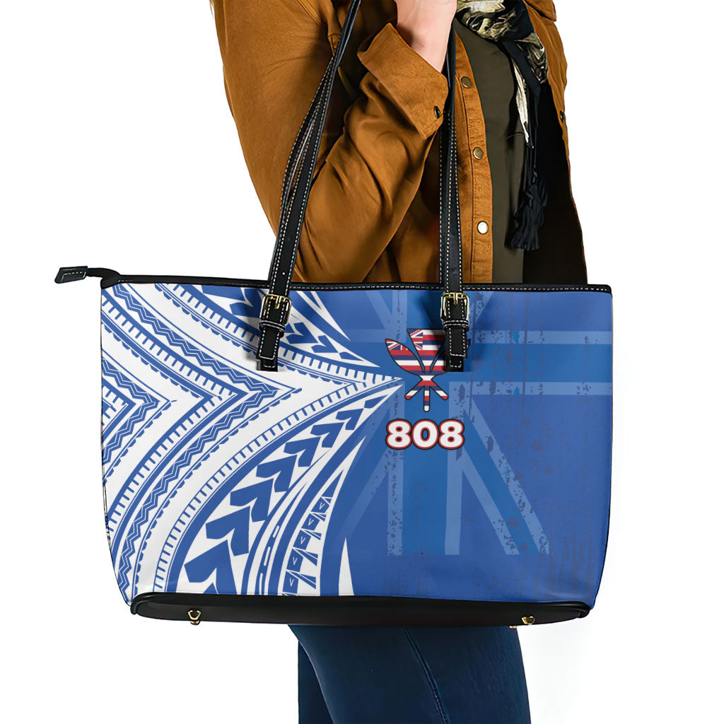 Hawaii 808 Leather Tote Bag Unique Style