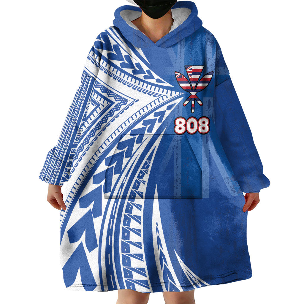 Personalised Hawaii 808 Wearable Blanket Hoodie Unique Style LT05 - Polynesian Pride