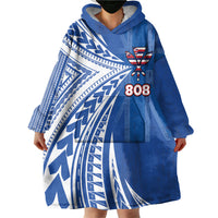 Personalised Hawaii 808 Wearable Blanket Hoodie Unique Style LT05 - Polynesian Pride