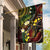 Vanuatu And Australia Aboriginal Garden Flag Iguana And Kangaroo Together