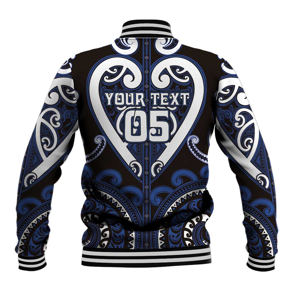 Custom Aotearoa Ngati Tuwharetoa Baseball Jacket Maori Tribal Pattern LT05 - Polynesian Pride