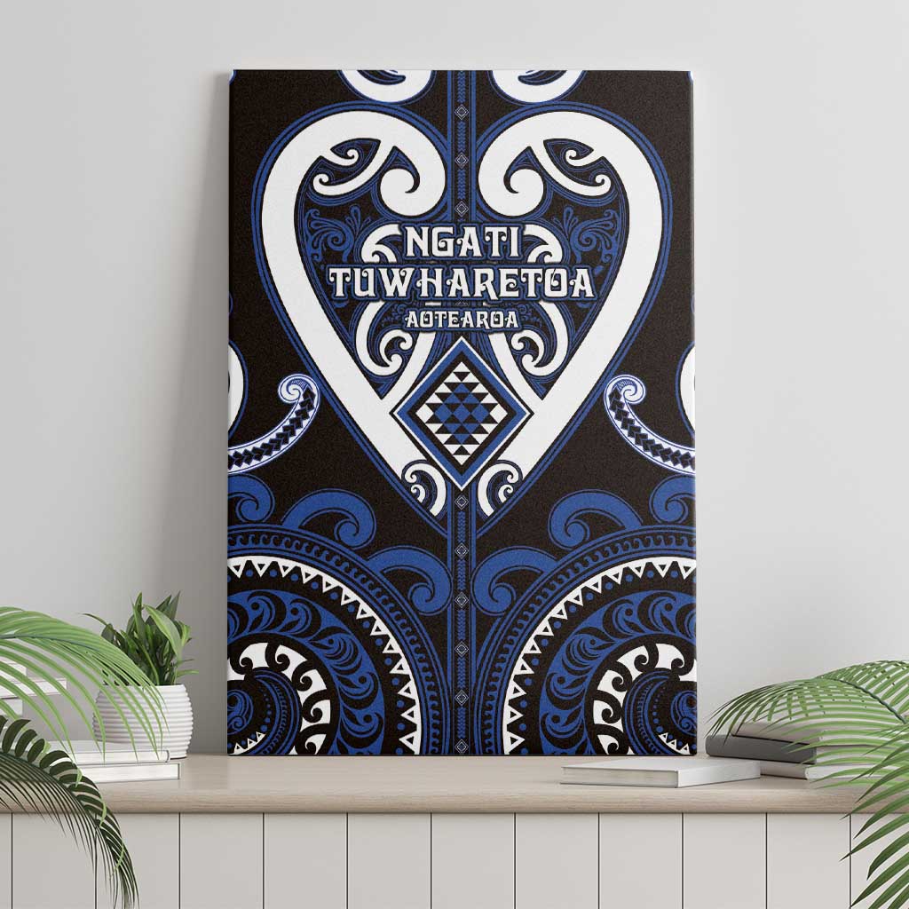 Aotearoa Ngati Tuwharetoa Canvas Wall Art Maori Tribal Pattern