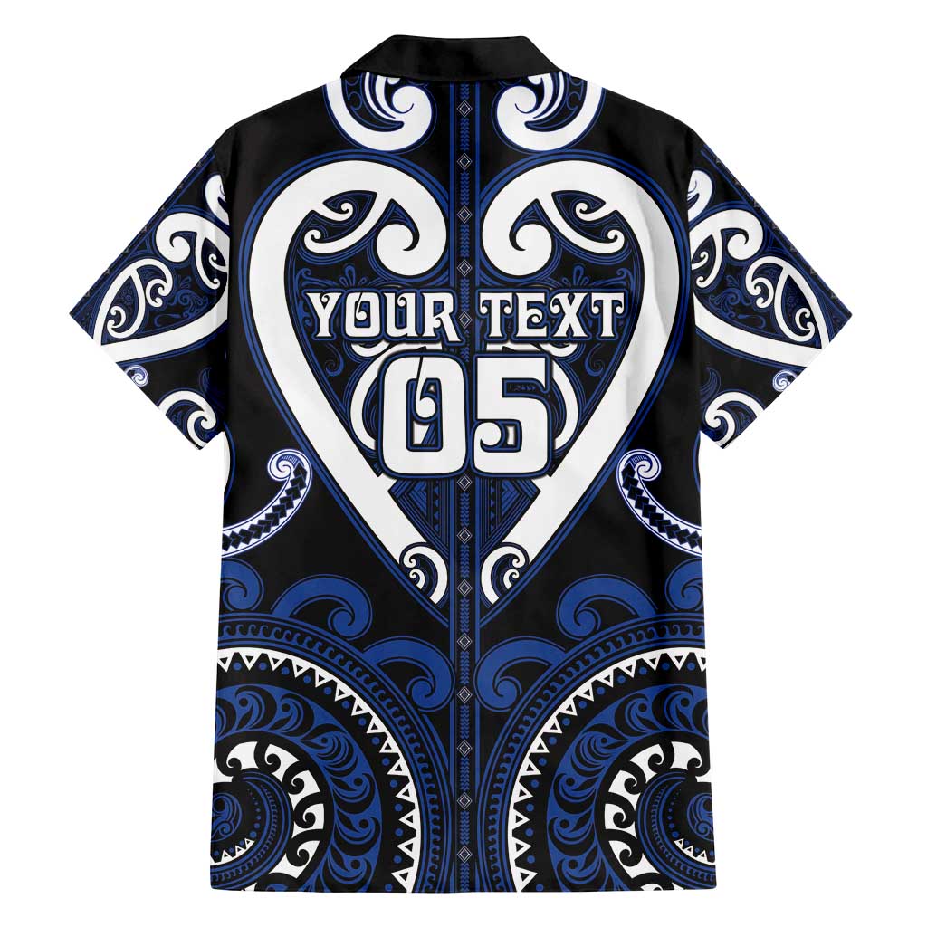 Custom Aotearoa Ngati Tuwharetoa Family Matching Off Shoulder Short Dress and Hawaiian Shirt Maori Tribal Pattern LT05 - Polynesian Pride