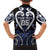 Custom Aotearoa Ngati Tuwharetoa Family Matching Summer Maxi Dress and Hawaiian Shirt Maori Tribal Pattern
