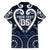 Custom Aotearoa Ngati Tuwharetoa Family Matching Summer Maxi Dress and Hawaiian Shirt Maori Tribal Pattern
